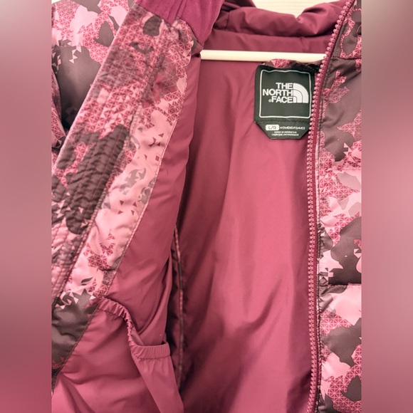 The North Face Destiny 550 Fill Down Novelty Snow Jacket Womens M Purple Winter - Picture 5 of 6
